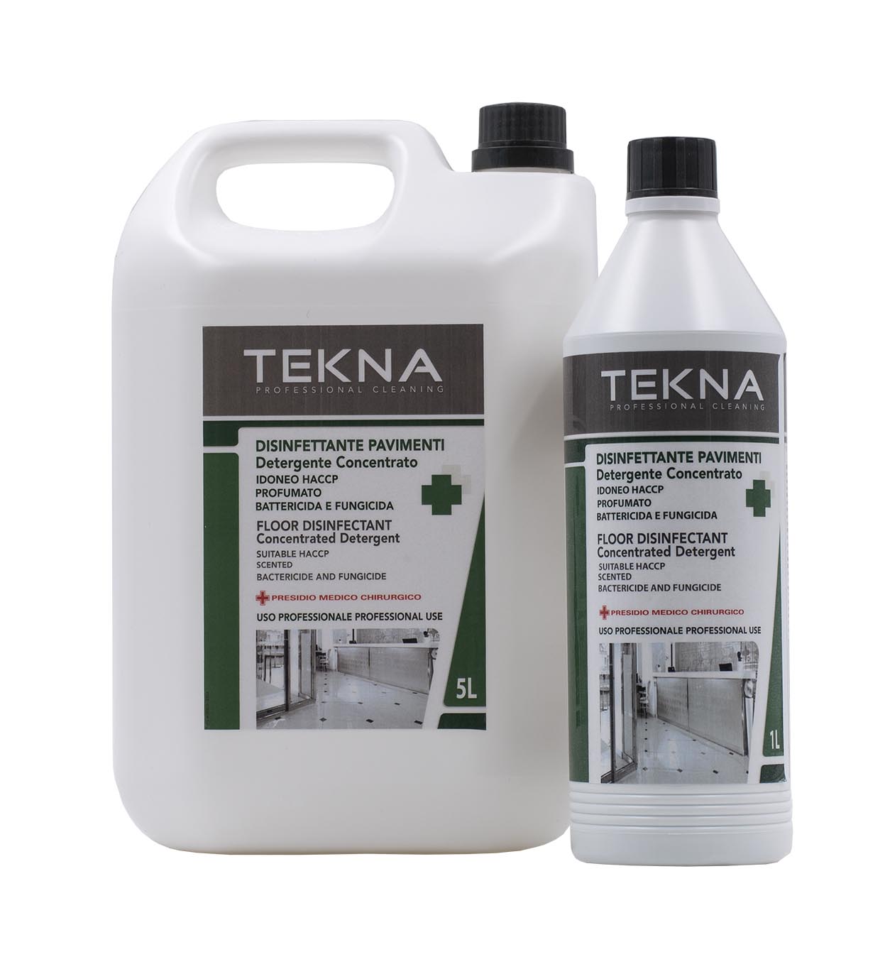 Tekna Professional Cleaning - Tekna Disinfettante Concentrato Pavimenti